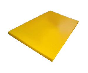Sarı Jimnastik Minderi Polyester 100x200x5 cm Yumuşak Sünger