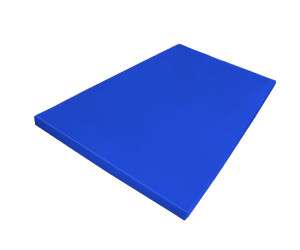 Mavi Jimnastik Minderi Polyester 100x200x5 cm Yumuşak Sünger
