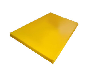 sarı Sarı Jimnastik Minderi 100x200x5 cm Sert Sünger
