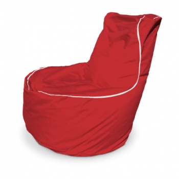 Hip Chik klasik armut koltuk (Kırmızı-Beyaz)